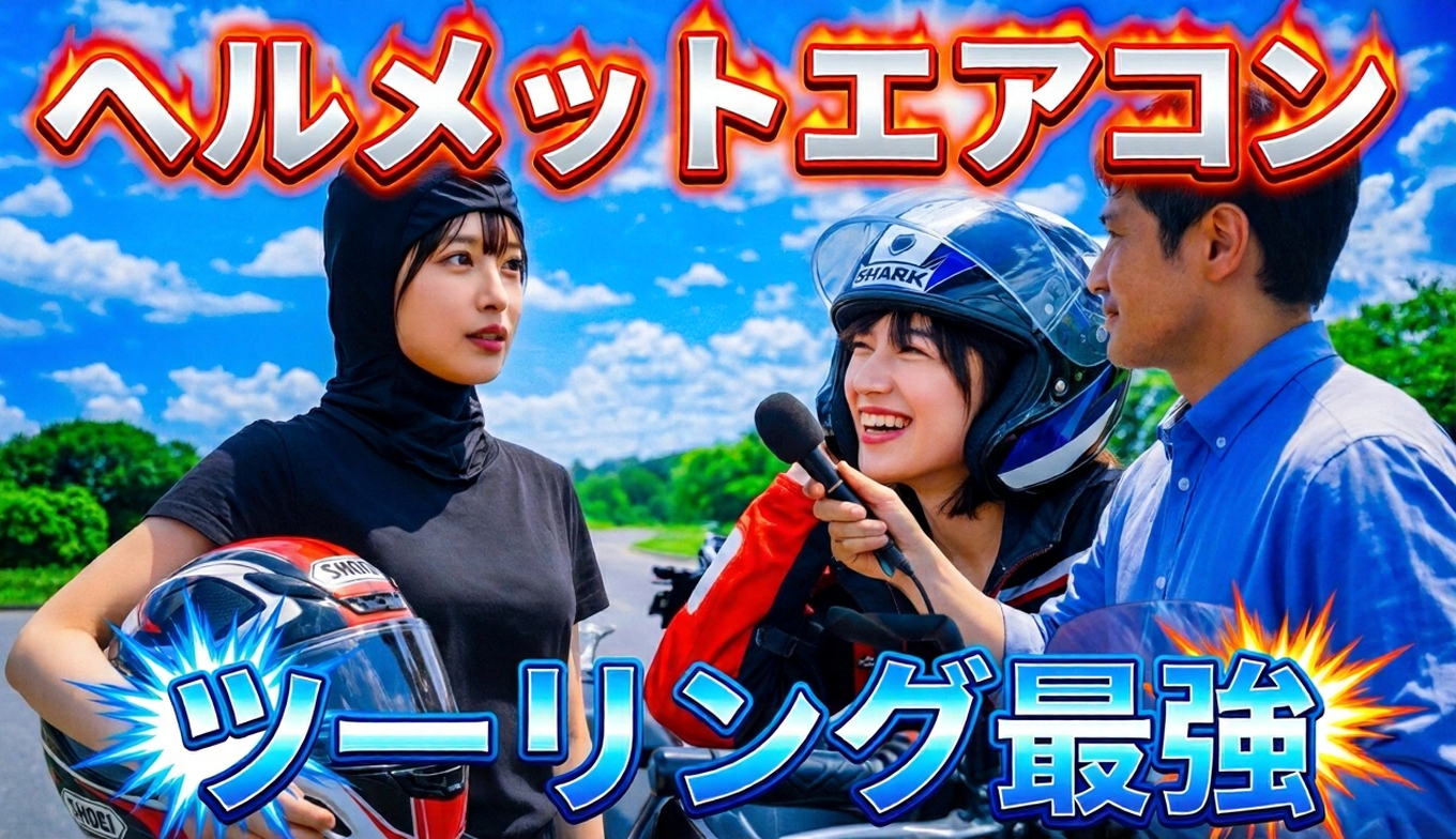 【AI解析】酷暑の脳を守れ。ライダーのパフォーマンスを最大化する「ヘルメットエアコン」という最適解